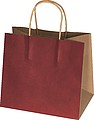 Small recycled paperbag with 2 handles
