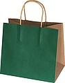 Small recycled paperbag with 2 handles
