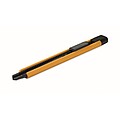 Small retractable knife, yellow