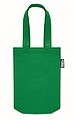 Small RPET felt gift bag, green