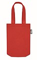 Small RPET felt gift bag, red