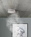 smoke detector with HUSH featu