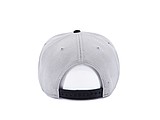 Snap cap, grey/black