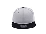 Snap cap, grey/black