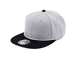 Snap cap, grey/black