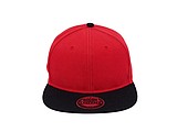 Snap cap, red/black