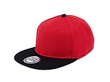 Snap cap, red/black