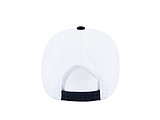 Snap cap, white/navy