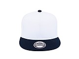 Snap cap, white/navy
