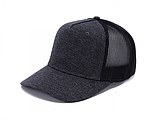 Snap curved cap, grey
