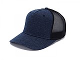 Snap curved cap, navy