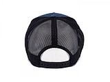 Snap curved cap, navy