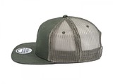 Snap mesh cap, olive