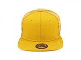 Snap mesh cap, yellow