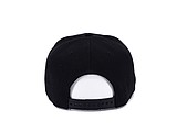 SNAPO flat brim cap, black