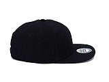 SNAPO flat brim cap, black