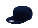 SNAPO flat brim cap, navy