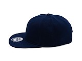 SNAPO flat brim cap, navy