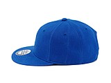 SNAPO flat brim cap, royal blue