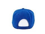SNAPO flat brim cap, royal blue