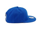 SNAPO flat brim cap, royal blue