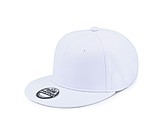 SNAPO flat brim cap, white