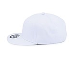 SNAPO flat brim cap, white