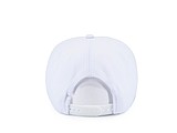 SNAPO flat brim cap, white