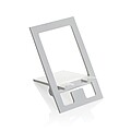 SnapStand RCS recycled plastic foldable phone stand, white