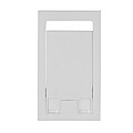 SnapStand RCS recycled plastic foldable phone stand, white