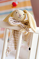 Snuggle bunny,colour yellow, white, brown