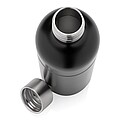 Soda RCS certified re-steel carbonated drinking bottle, black