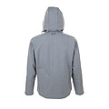 Softsheel jacket SOLS Replay, grey melange