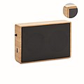Solar bamboo wireless speaker