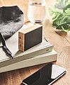 Solar bamboo wireless speaker