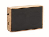 Solar bamboo wireless speaker