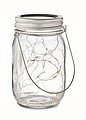 Solar mason jar outdoor lamp