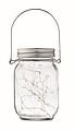Solar mason jar outdoor lamp