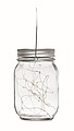 Solar mason jar outdoor lamp