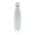 Solid colour vacuum stainless steel bottle