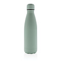 Solid colour vacuum stainless steel bottle