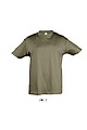 SOLS REGENT KIDS Round neck t-shirt, dark army green, 2 years