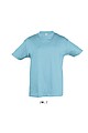 SOLS REGENT KIDS Round neck t-shirt, turquoise, 2 years