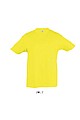 SOLS REGENT KIDS Round neck t-shirt, yellow, 10 years