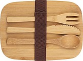 Spacious Stainless Steel Lunchbox with Bamboo Lid