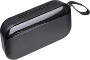 Speaker with LED light, black
