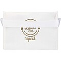 Spectrum 6-can recycled non-woven cooler bag 4L, white