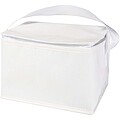 Spectrum 6-can recycled non-woven cooler bag 4L, white