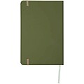 Spectrum A5 notebook with blank pages, forest green