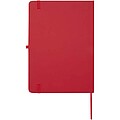 Spectrum Plus A5 hard cover notebook, red